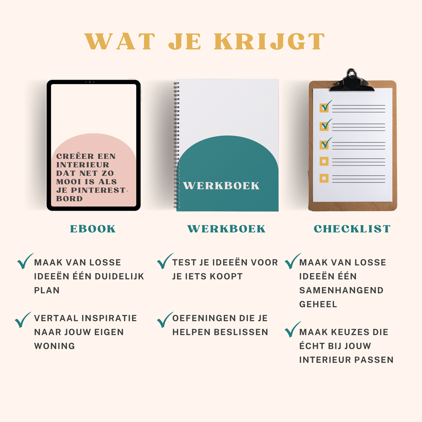 Creëer een interieur net zo mooi als je Pinterest borden