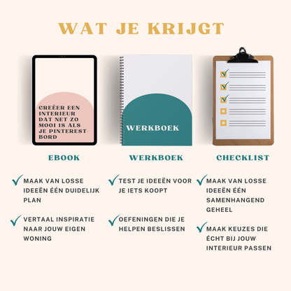 Creëer een interieur net zo mooi als je Pinterest borden